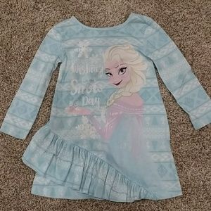 Really cute Elsa dress from Disney size 2